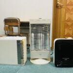 寒くなってきたので、レッスン室と録音スタジオにストーブと加湿器を設置