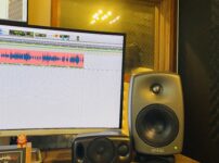 毎年ご利用してくださる地元の大企業のナレーション録音