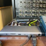スタジオのMacのセットアップに新しく導入したドッキングステーション